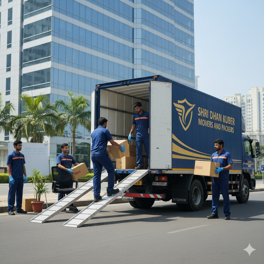 Shri dhan kuber movers and Packers  Office shifting service